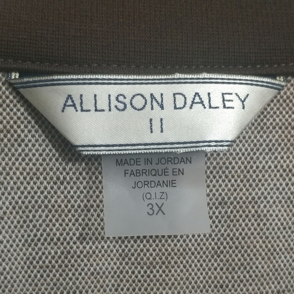 Allison Daley II Lightweight Zip Up Jacket Brown - Picture 4 of 6